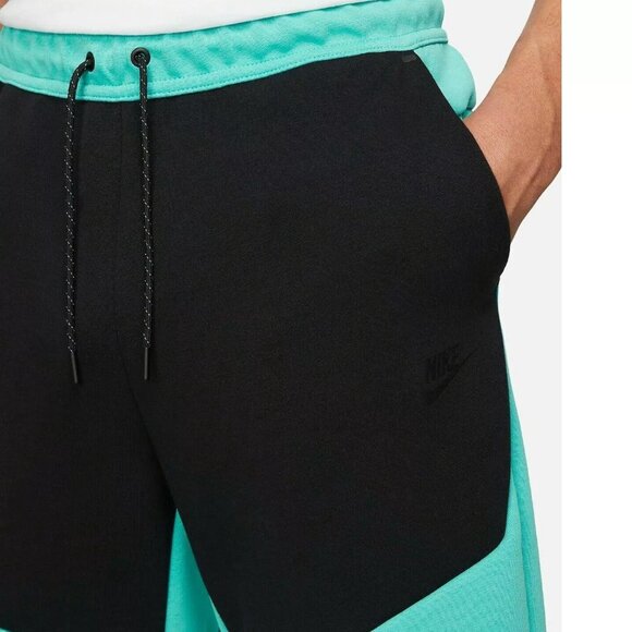 Nike Tech Fleece Mens Size 2XL Sweatsuit Matching Outfit Hoodie Set Teal Aqua - Picture 8 of 11